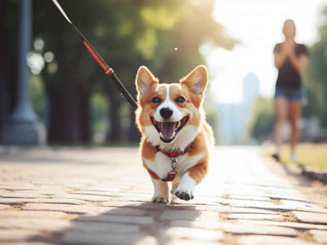 夏場のお散歩は要注意！犬の肉球のやけど