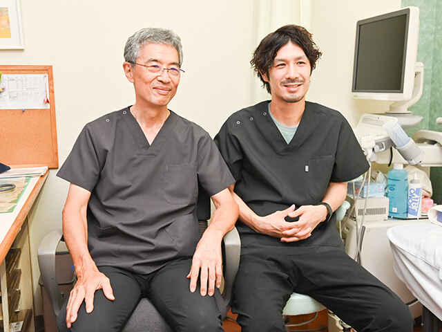 平岡 純 院長　＆　平岡 晃 副院長